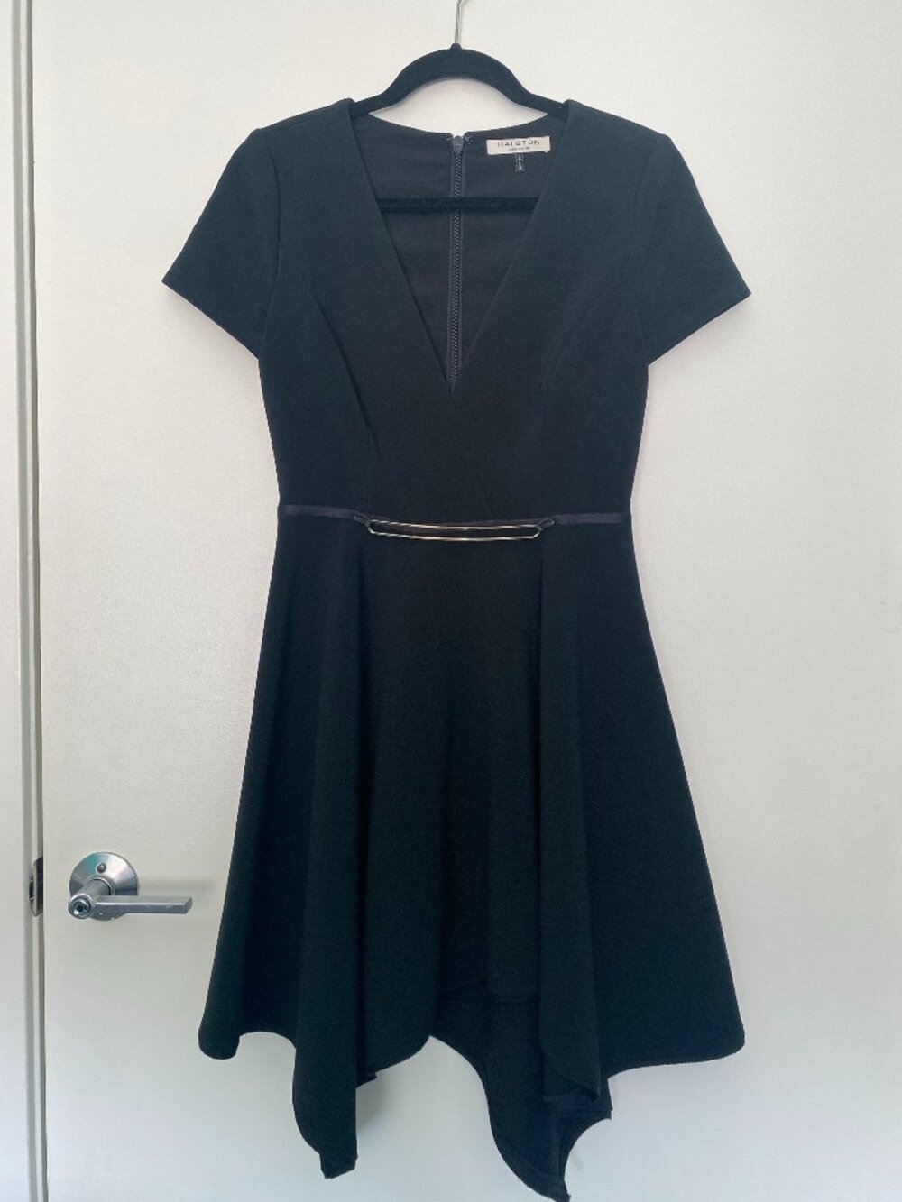 Halston Heritage Asymmetrical Dress